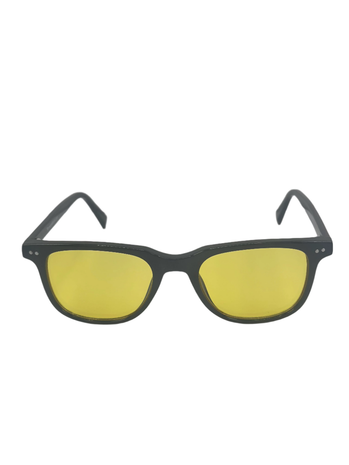 Blue Light Glasses/ Black Frames-Yellow Lens/