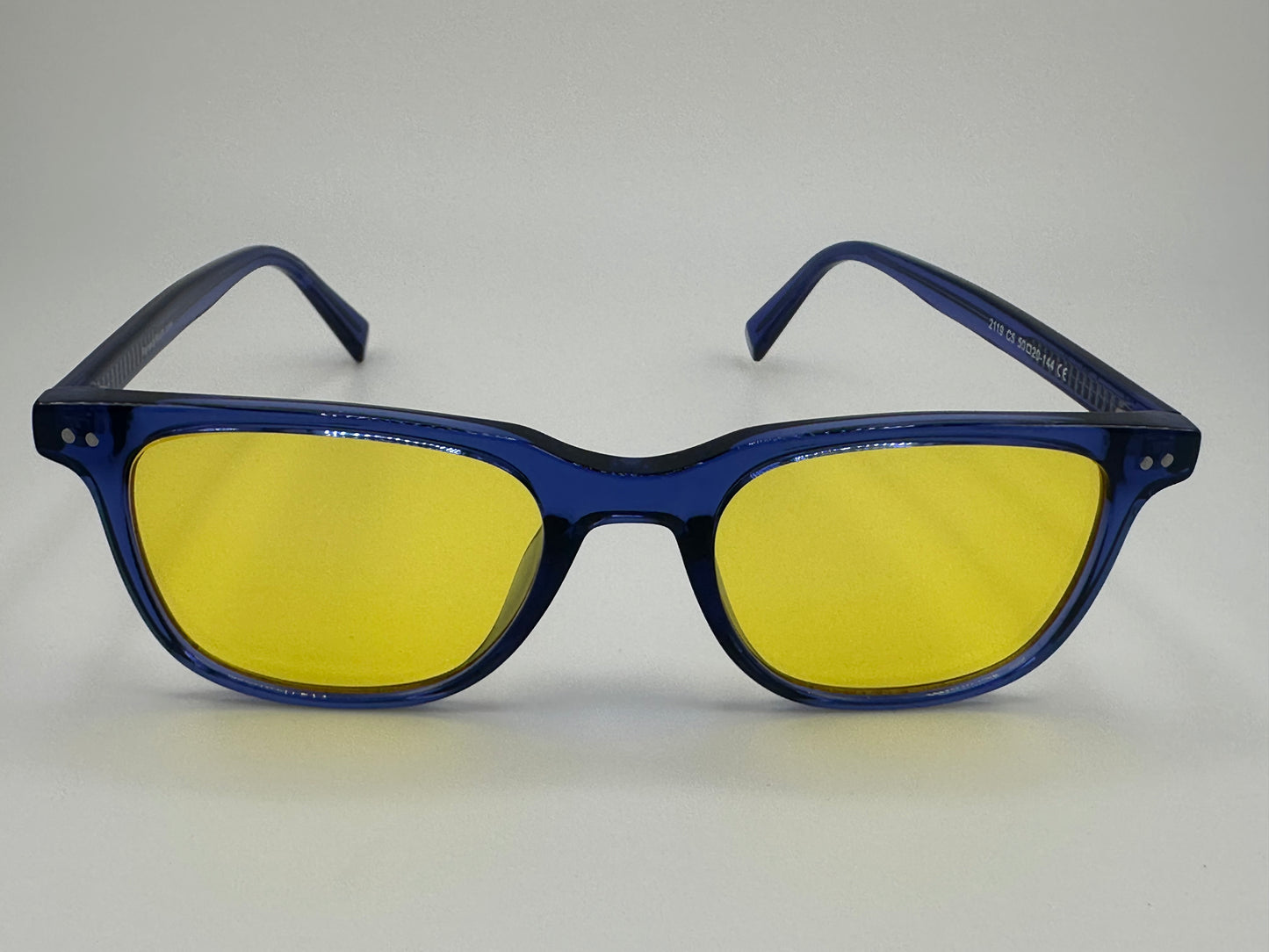 Blue frames-Yellow Lens- Blue light glasses
